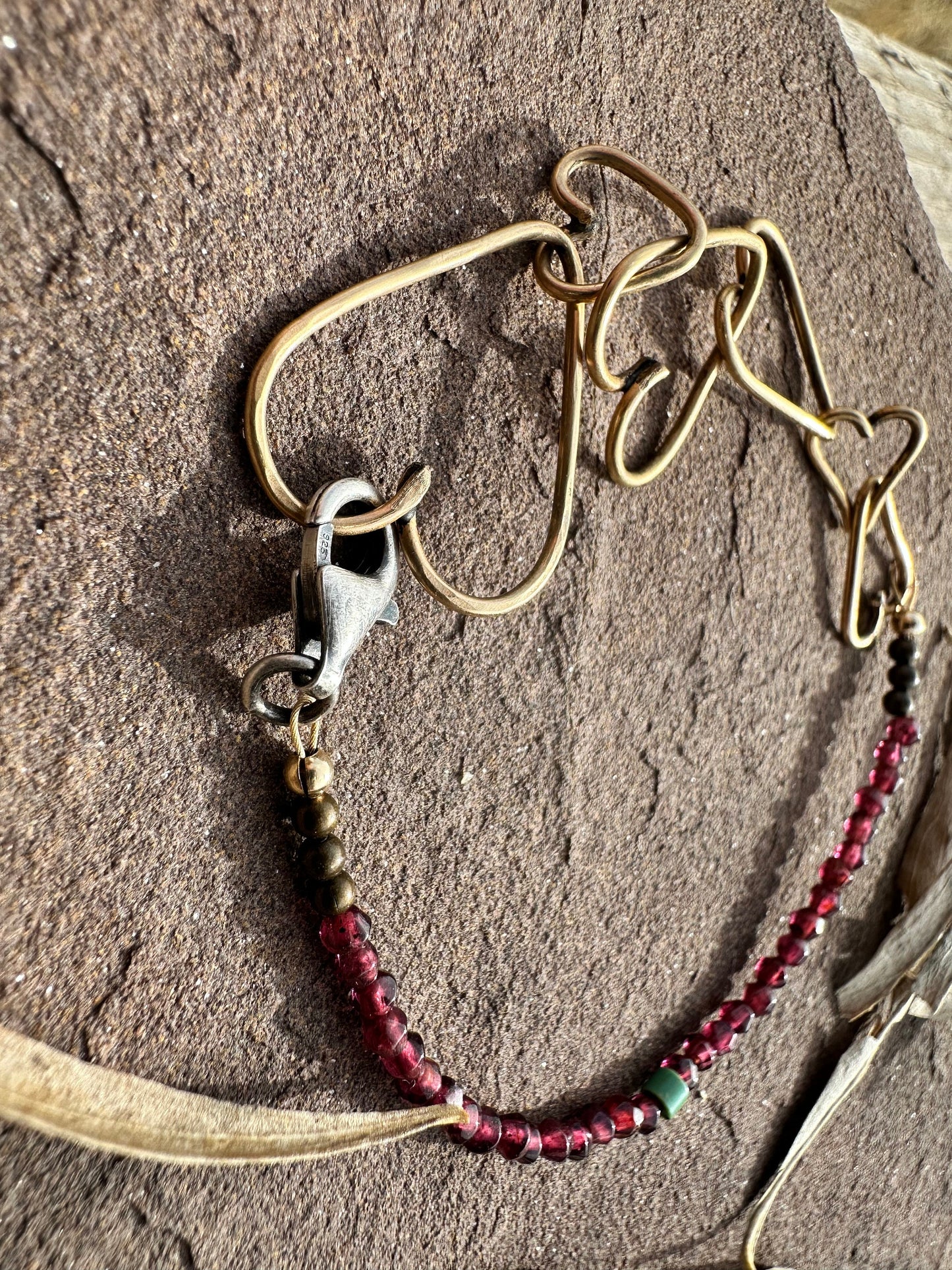 Heart chain bracelet lets you wear your hearts on your wrist